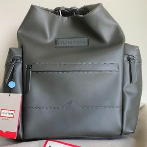 HUNTER BACKPACK - RUBBERIZED LEATHER